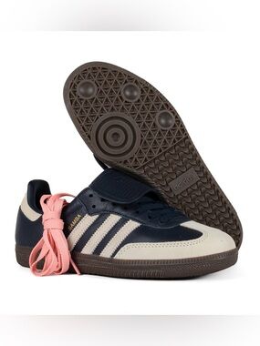 adidas Samba LTs— "Aurora Ink" navy +cream — size 7.5